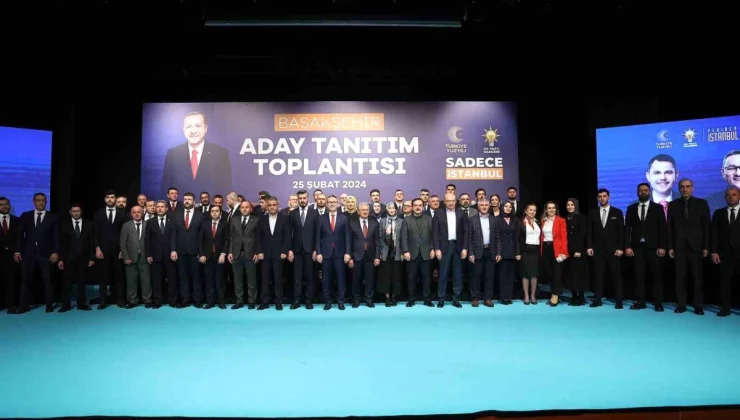 Başakşehir’de Cumhur İttifakı meclis üyesi adayları tanıtıldı