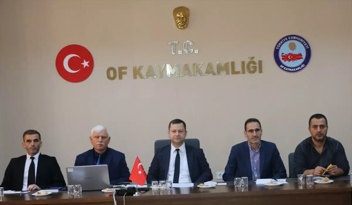 Of’ta Eğitim Değerlendirme Toplantısı Yapıldı