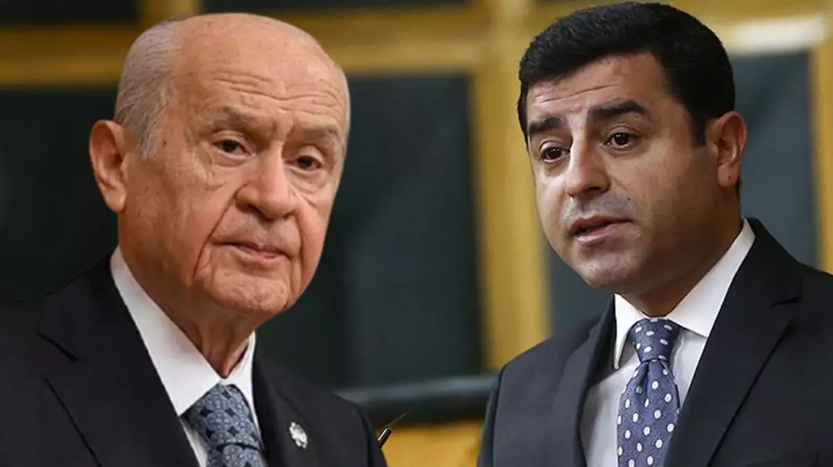 Selahattin Demirtaş’tan Bahçeli’ye “Öcalan” mesajı: İlk önce beni serbest bırakın