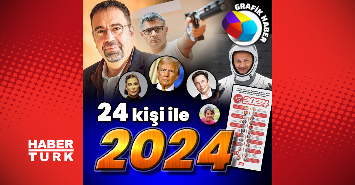 2024’e damga vuran 24 kişi